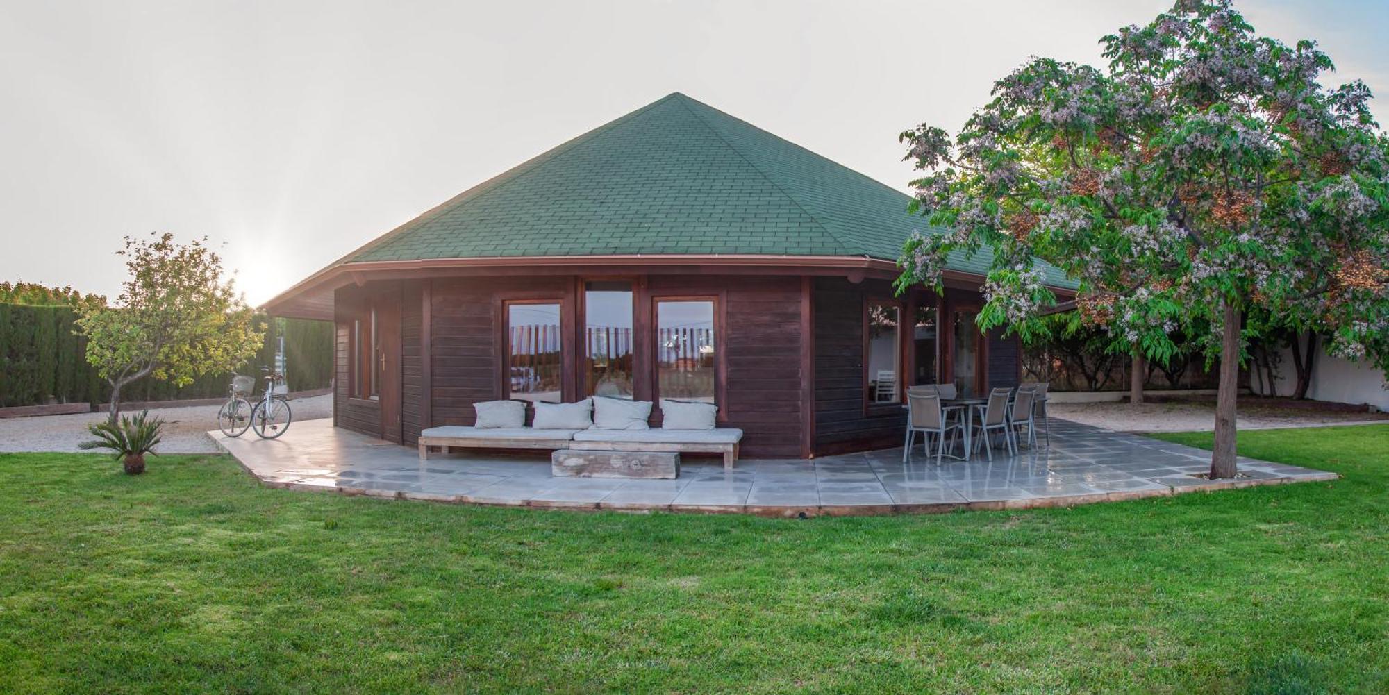 Casita De Madera Villa Benicarló Buitenkant foto